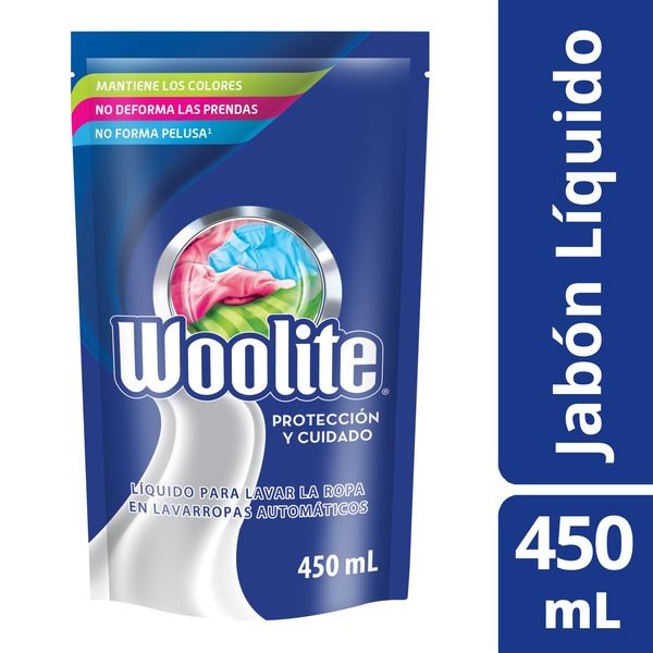 Jab.Liq. Ropa Blanca Triple Proteccion Woolite 450 ml