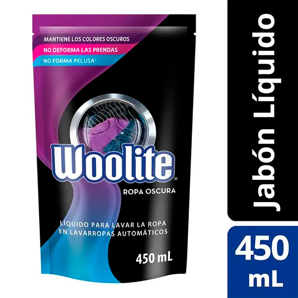 Jab.Liq. Ropa Oscura DP Woolite 450 ml