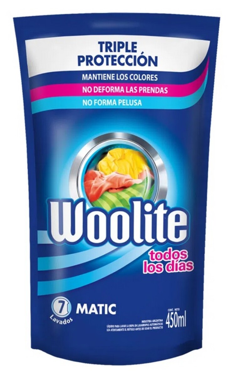Jab.Liq. Todos Los Dias C/Keratina DP Woolite 450 ml