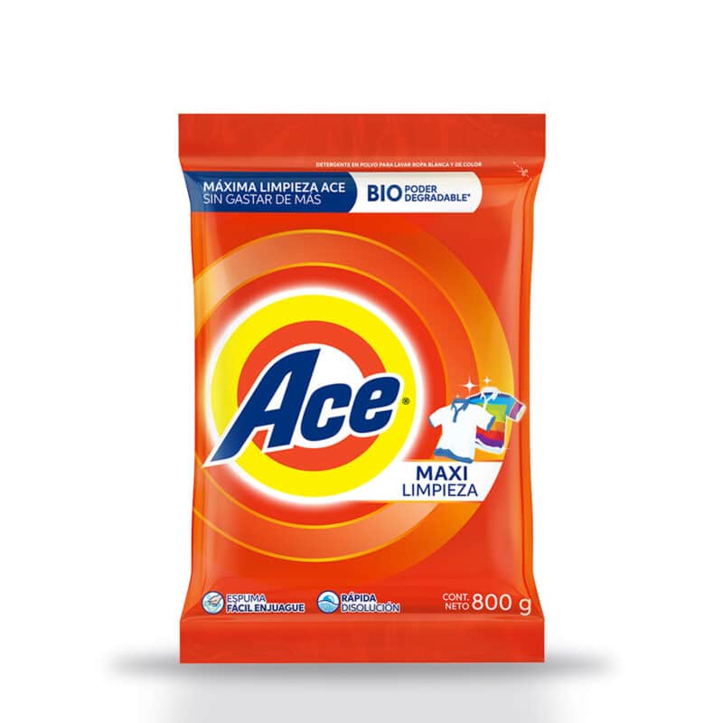 Jab.Pvo. Maxima Limpieza Matic Ace 800 Grs