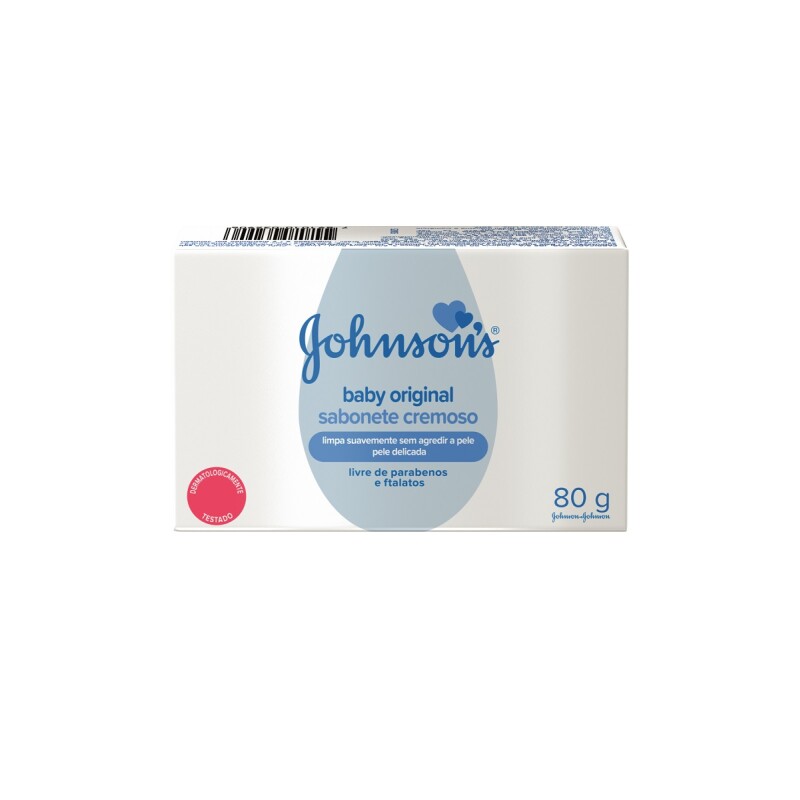 Jabon Baby Glicerinado Johnson`s 80 Grs