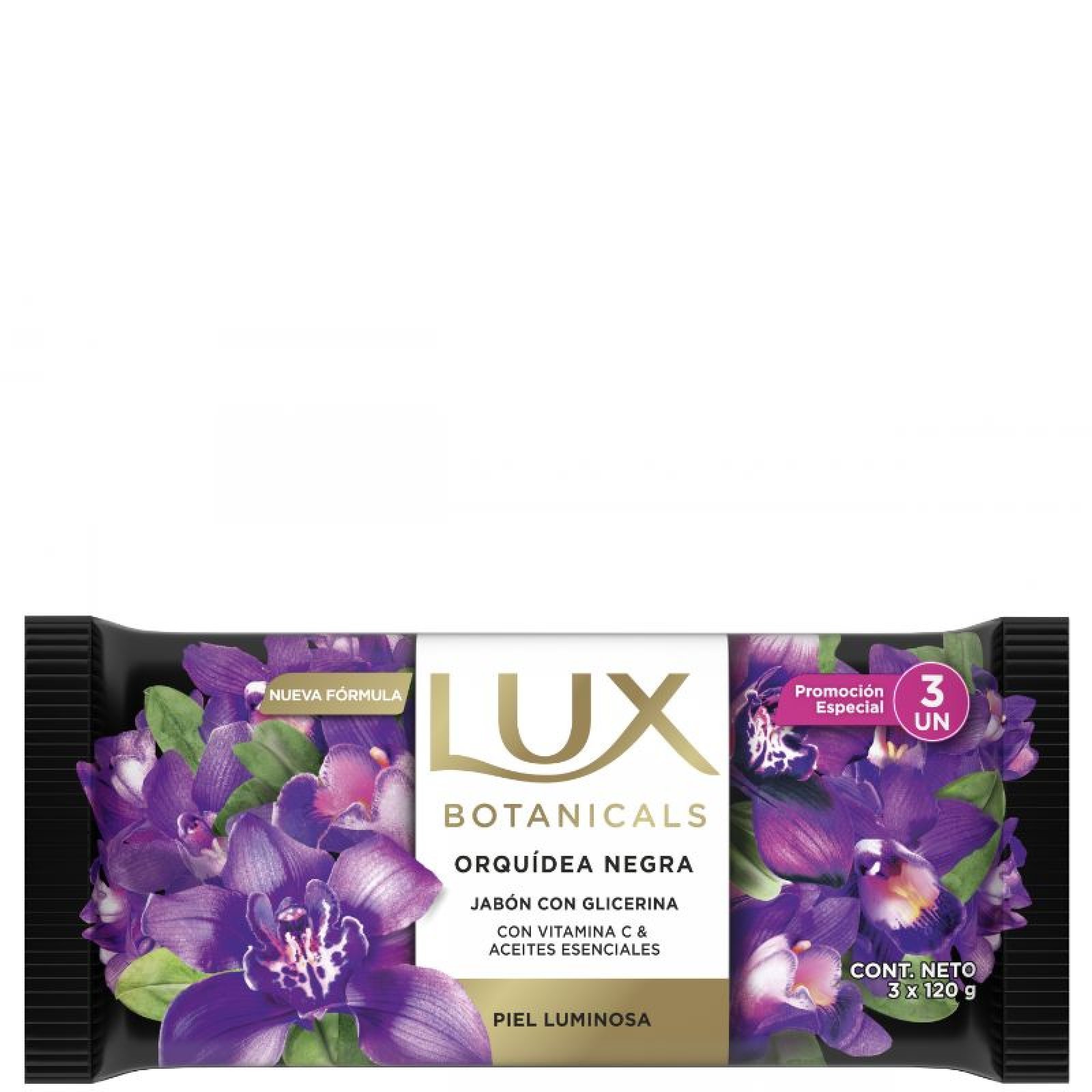 Jabon Botanicals Orquidea Negra x3 Lux 360 Grs
