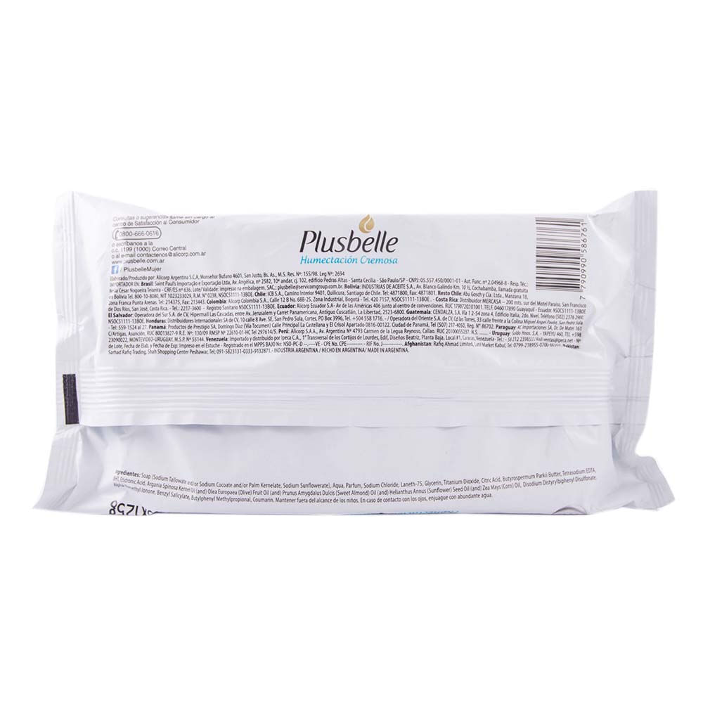Jabon C/Glicerina COF Lavanda Plusbelle 120 Grs