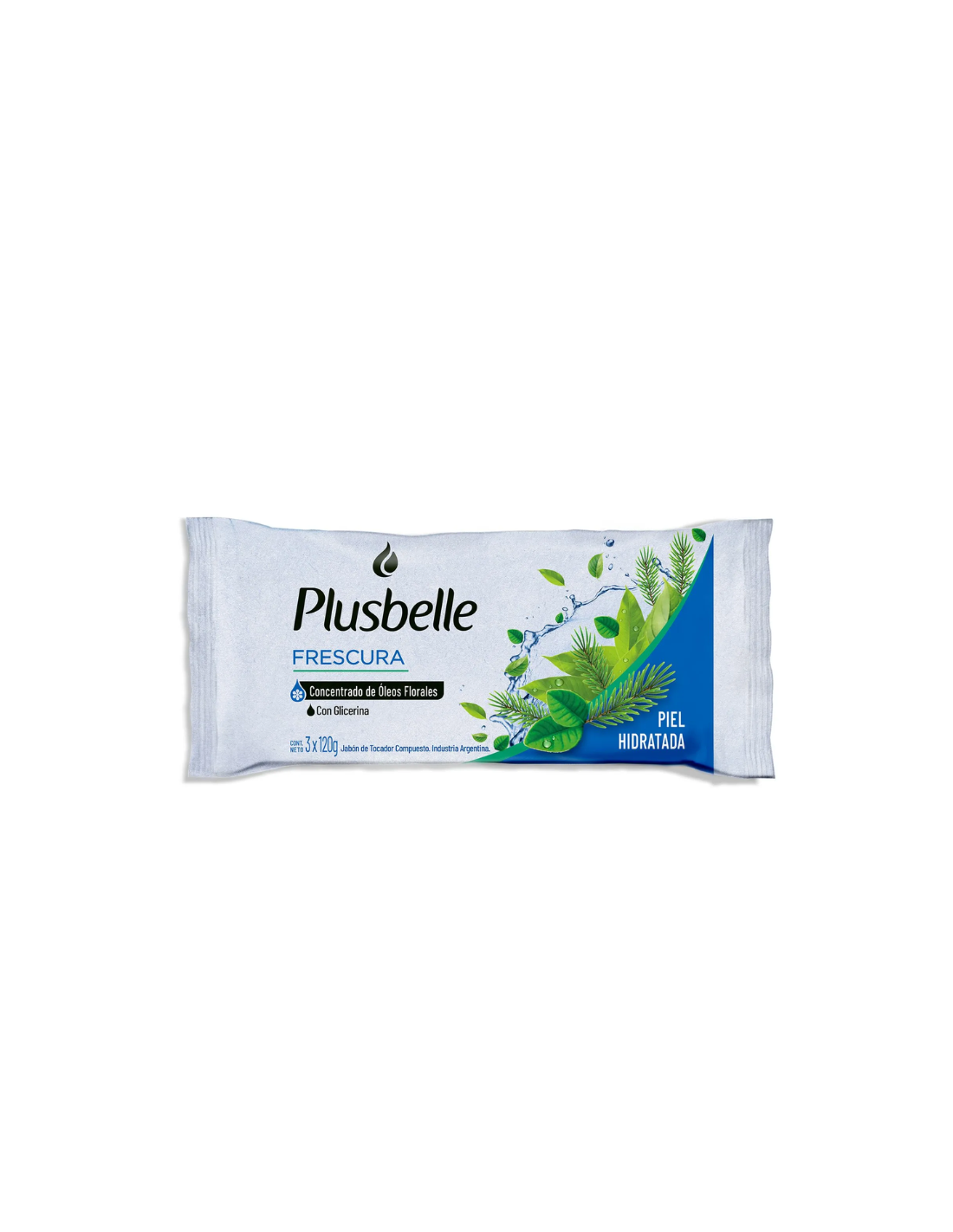 Jabon Concentrado de Oleos Florales Flo Plusbelle 120 Grs