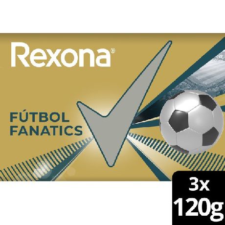 Jabon Futbol Fanatic Rexona 120 Grs