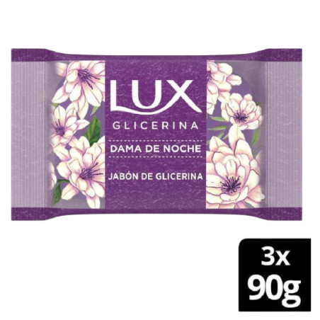 Jabon Glicerina Dama de la Noche X3 Lux 270 Grs