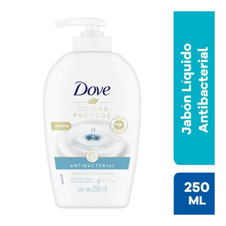 Jabon Liq. Antibacterial Cuida&Protege Dove 250 ml