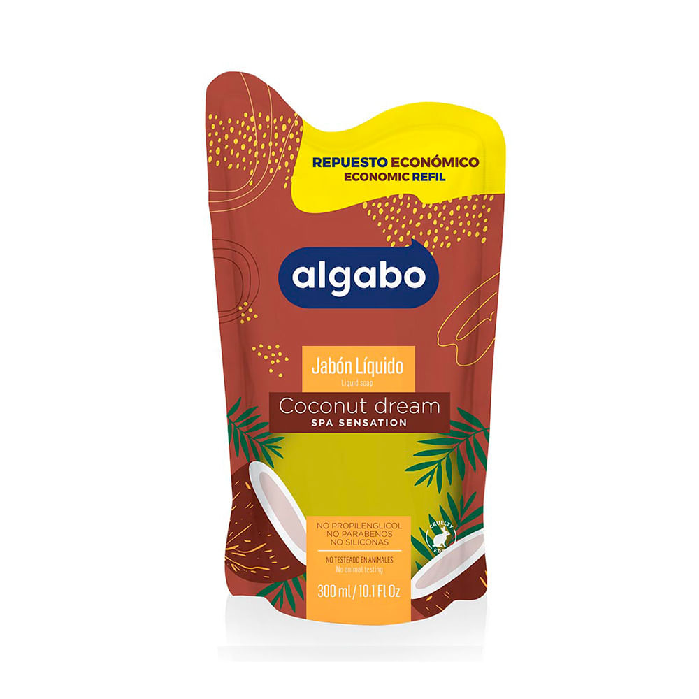 Jabon Liq. Coconut Dream DP Algabo 300 ml