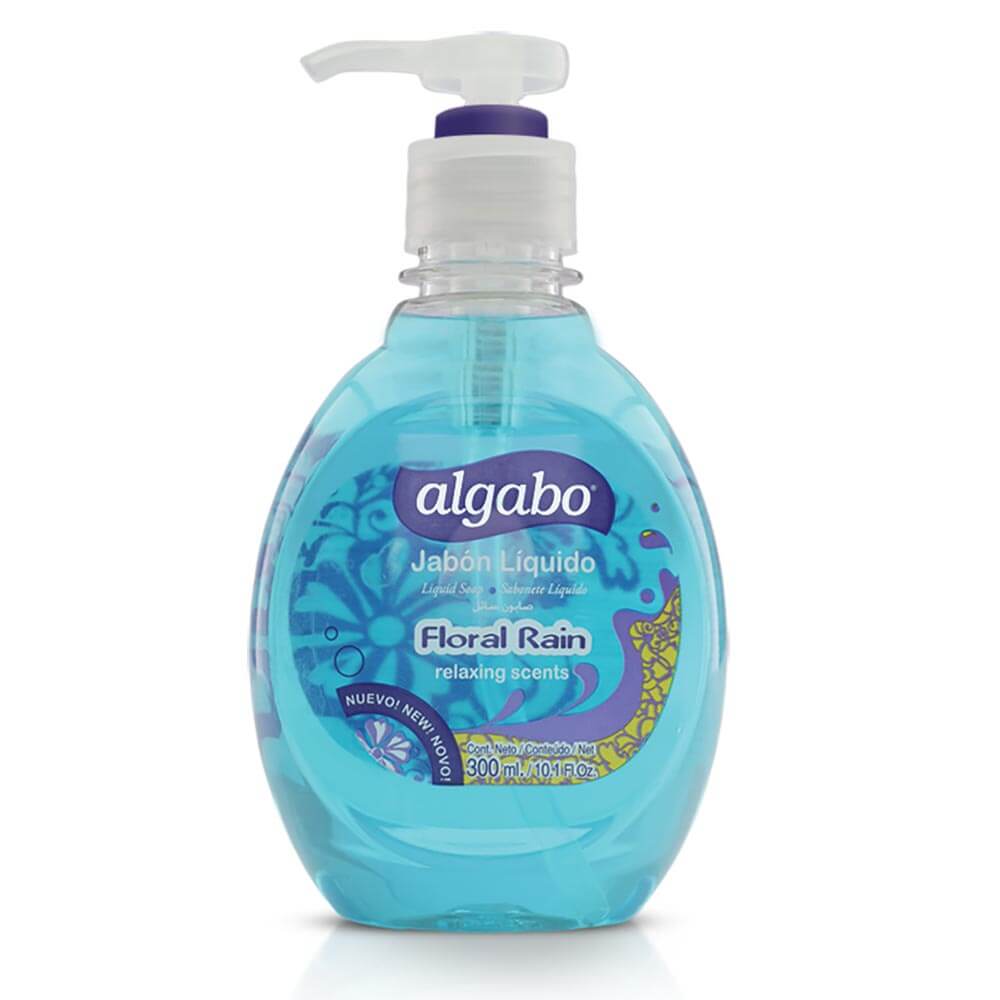 Jabon Liq. Floral Rain Algabo 300 ml