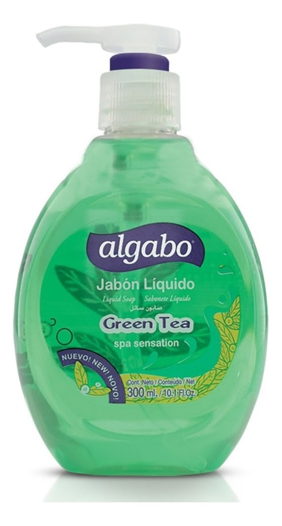 Jabon Liq. Green Tea Algabo 300 ml