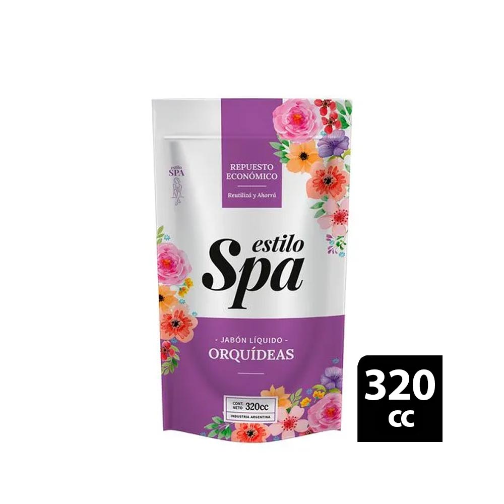 Jabon Liq. Orquideas DP Estilo Spa 320 ml