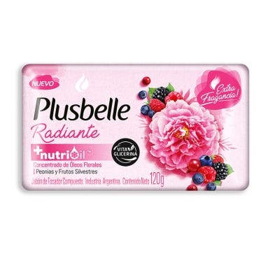 Jabon Radiante Vita Glicerina Extra Fra Plusbelle 120 Grs