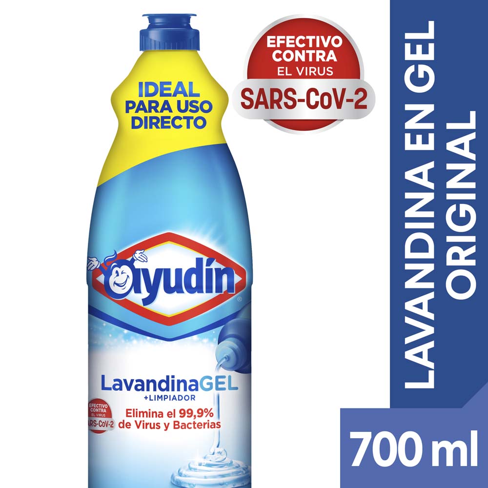 Lavandina en Gel Lavanda Ayudin 700 ml