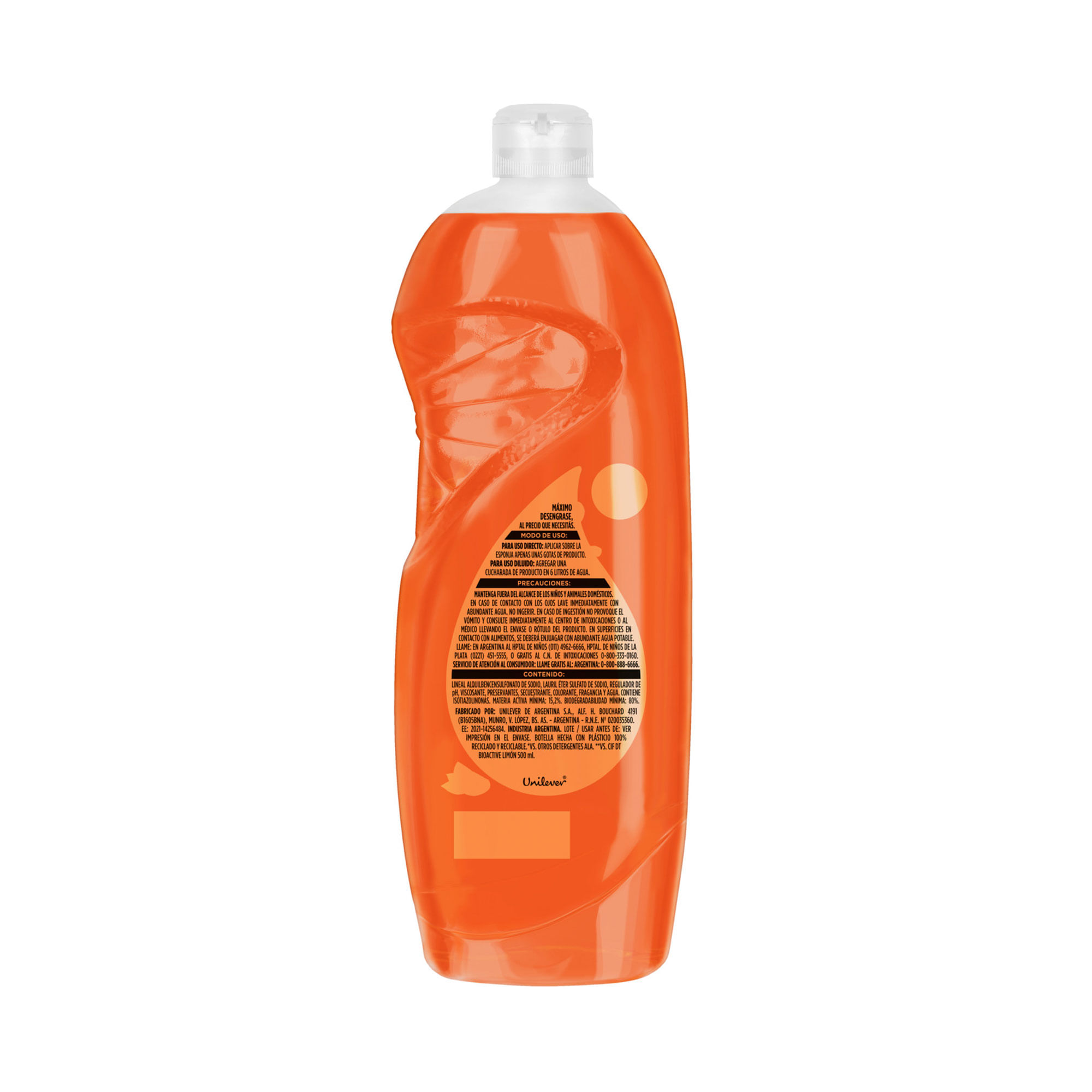 Lavavajilla +Concentrado Pomelo MaxDese Ala 500 ml