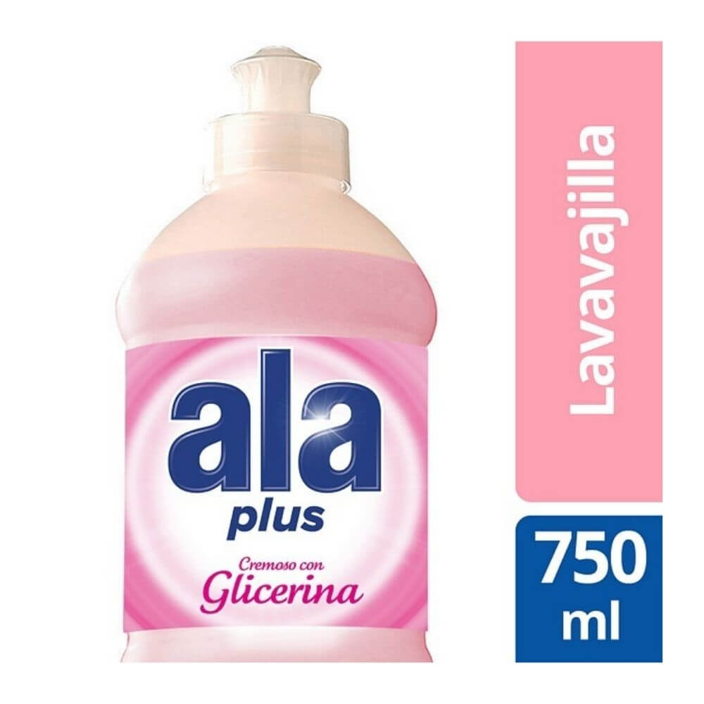 Lavavajilla Cremoso C/Glicerina B100%PR Ala 750 ml