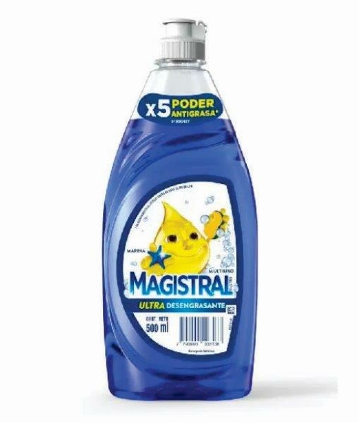 Lavavajilla Ultra Desengrasante Marina Magistral 750 ml