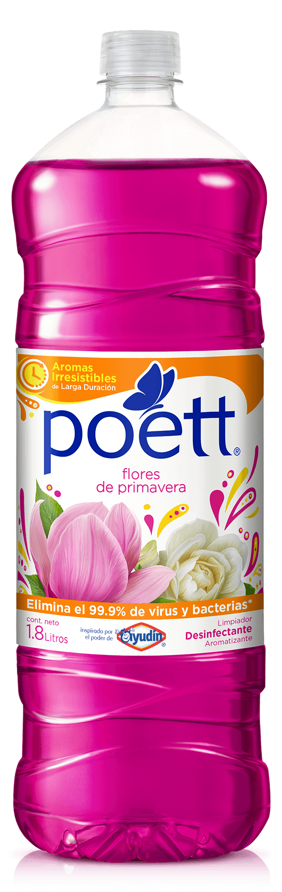 Limp.Liq. Desinfectante Flores de Prima Poett 1.800 Lts