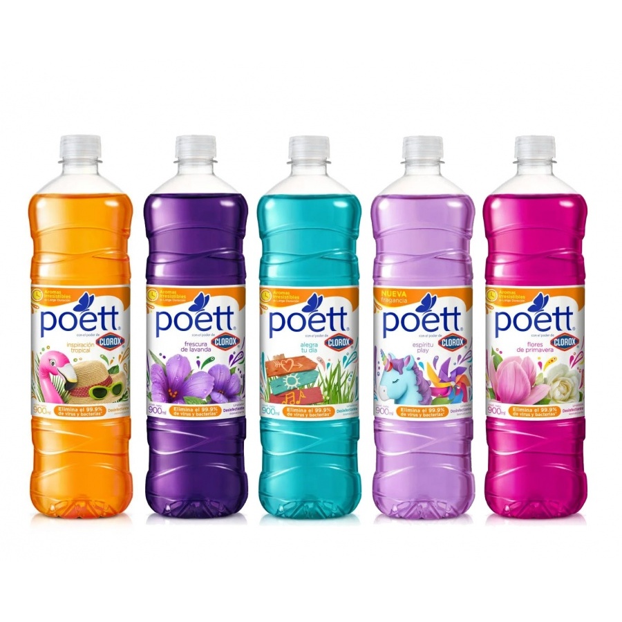 Limp.Liq. Desinfectante Frescura Tropic Poett 1.800 Lts