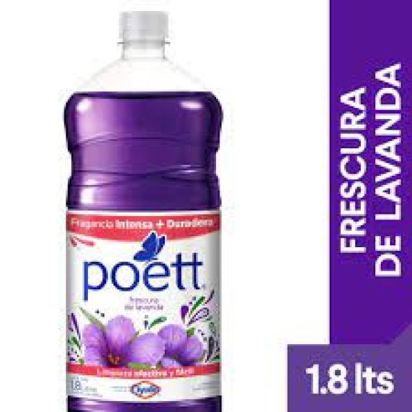 Limp.Liq. Desinfectante Frescura de Lav Poett 1.800 Lts