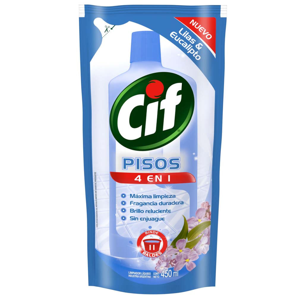 Limp.Liq. Desinfectante P/Pisos Origina Cif 450 ml