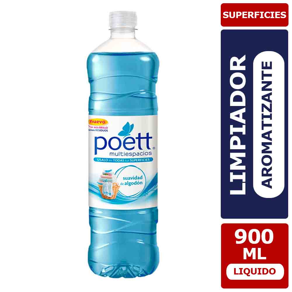 Limp.Liq. Desinfectante Suavidad de Alg Poett 900 ml