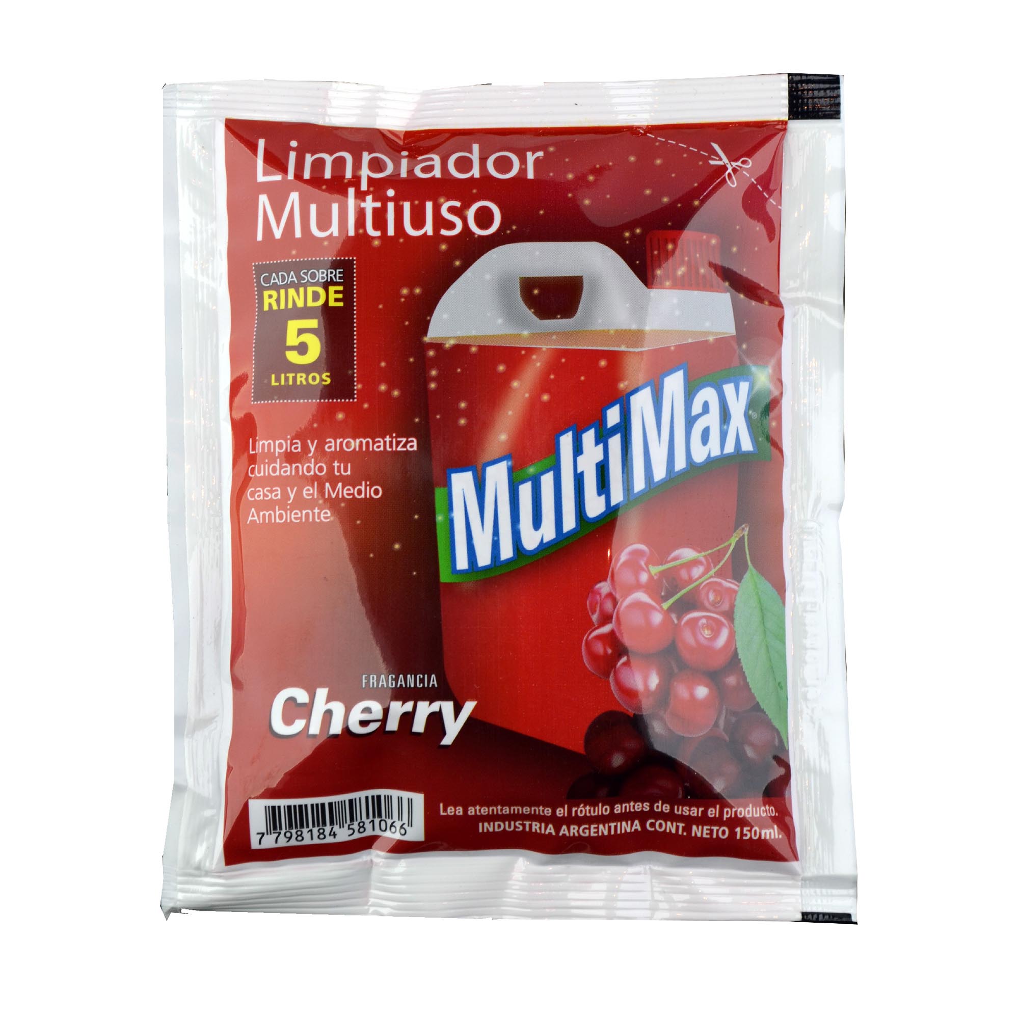 Limp.Multiuso Concentrado Cherry Rinde MultiMax 150 ml