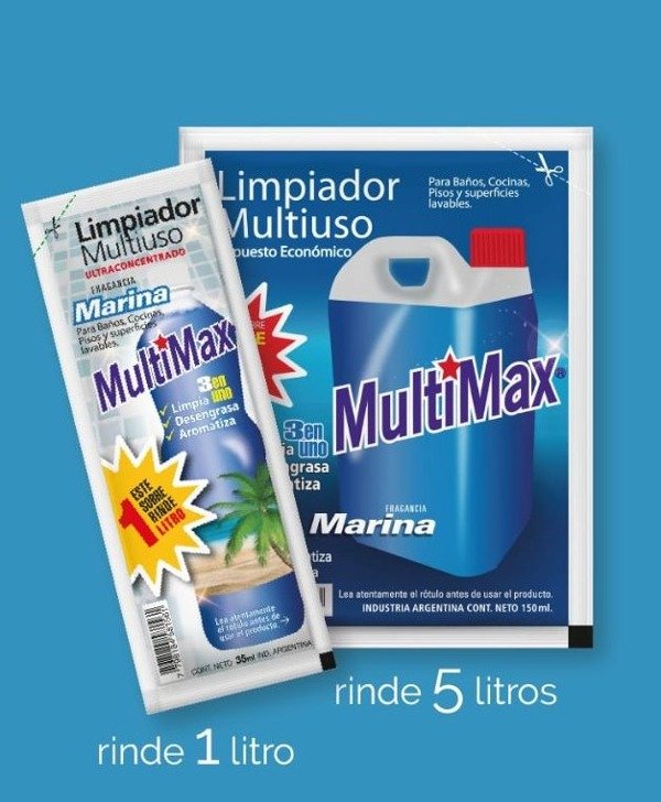 Limp.Multiuso Concentrado Lavanda Rinde MultiMax 150 ml
