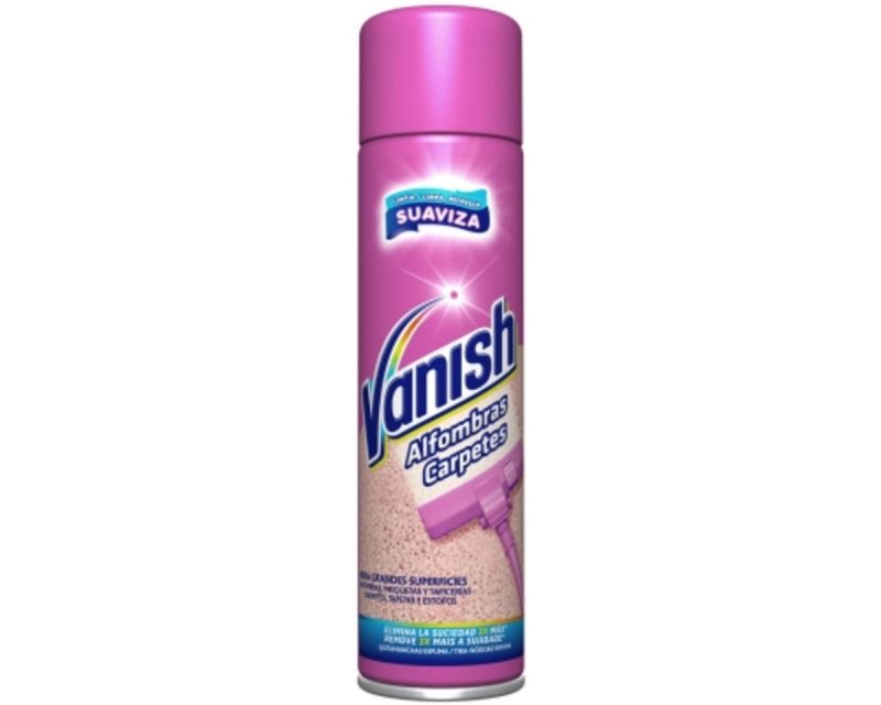 Limpia Alfombras Y Tapizados Aerosol Vanish 600 ml