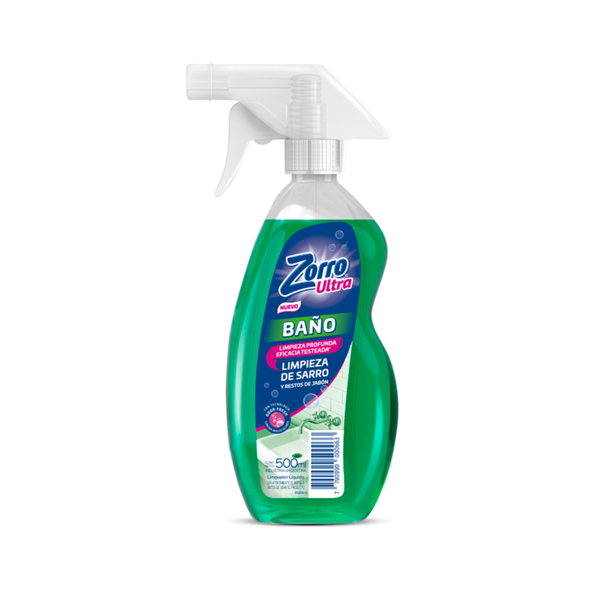 Limpiador Liq. Baño Limpieza Profunda D Zorro 450 ml