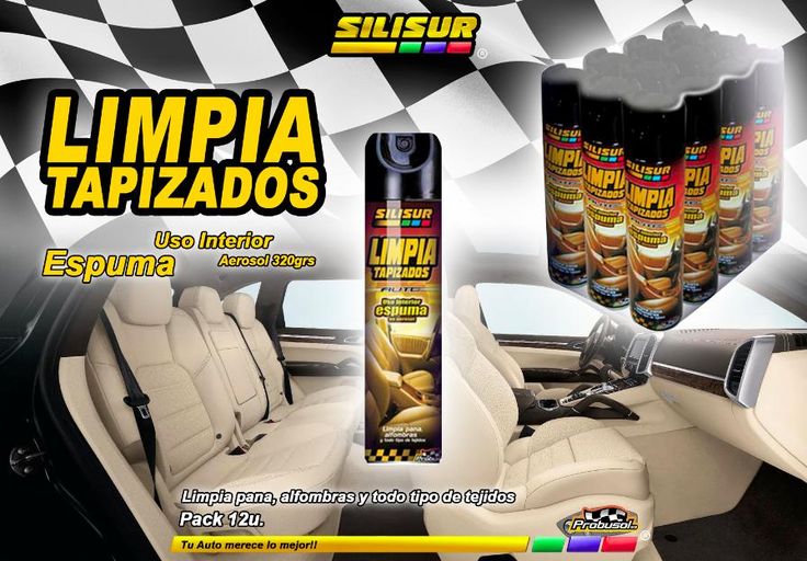 Limpiatapizados Aerosol Silisur 320 Grs