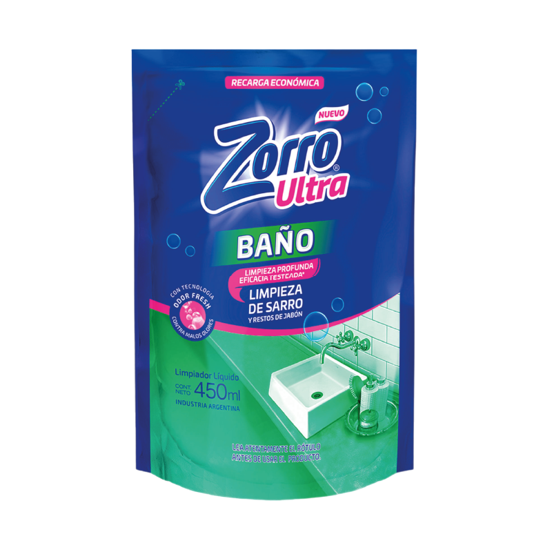 Limpiavidrios Limpieza Profunda DP Zorro 450 ml