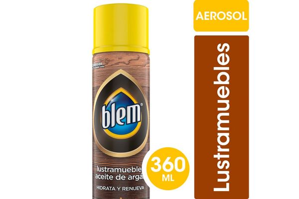 Lustra Mueble Aerosol Argan Blem 360 ml
