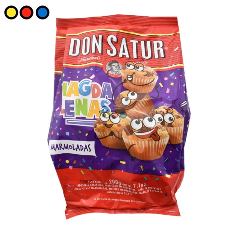 Madalenas Marmoladas Don Satur 200 Grs