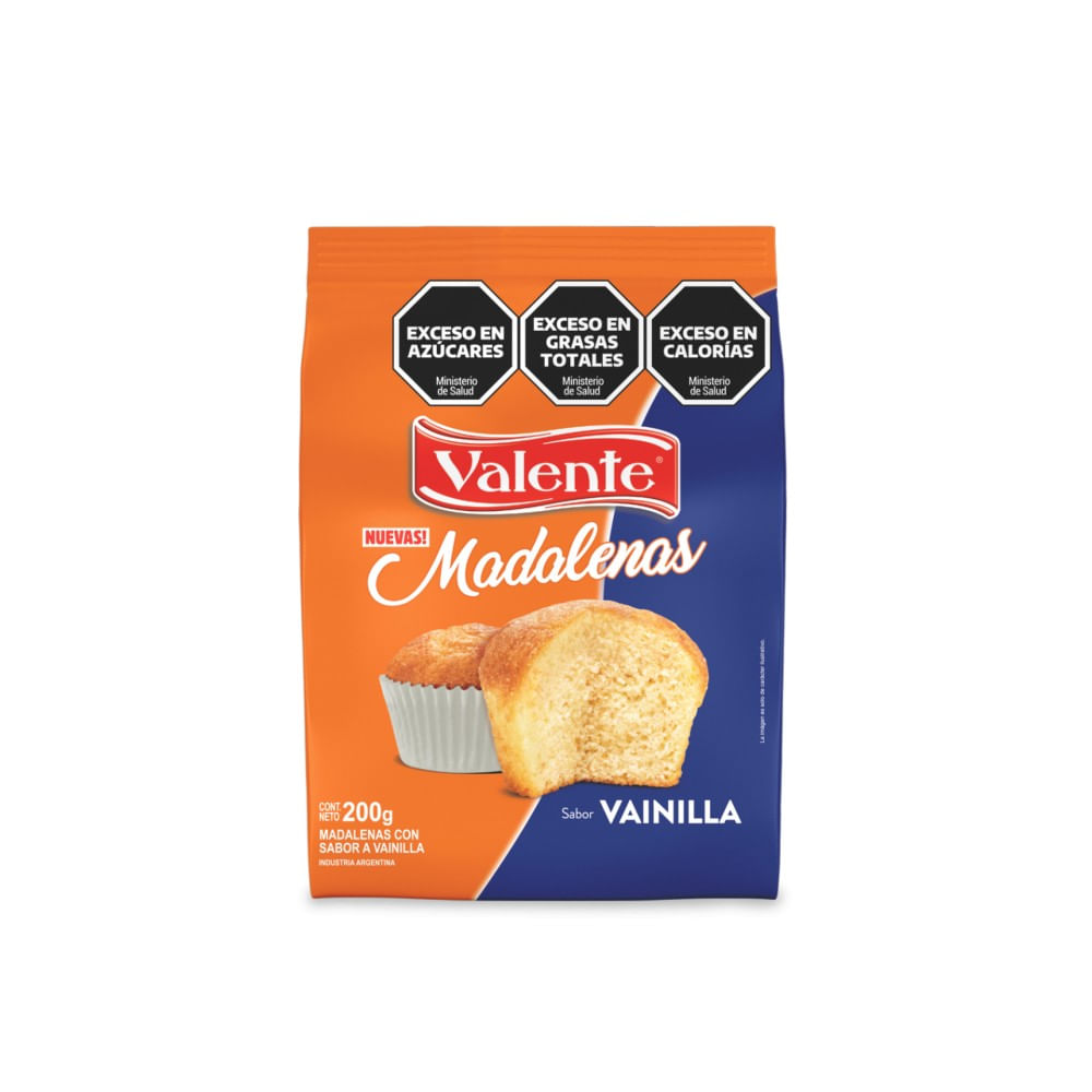 Madalenas Vainilla Nvo.Oct Valente 200 Grs