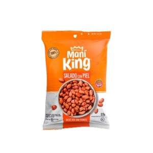 Mani Tostado C/Cascara Mani King 400 Grs