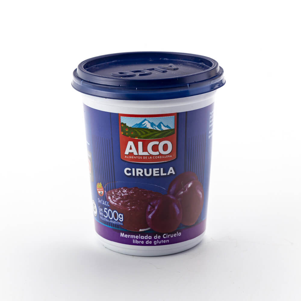 Mermelada de Ciruela Pote Alco 500 Grs