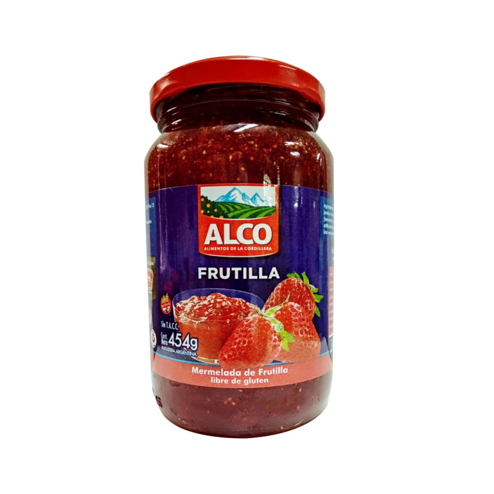 Mermelada de Frutilla Alco 454 Grs
