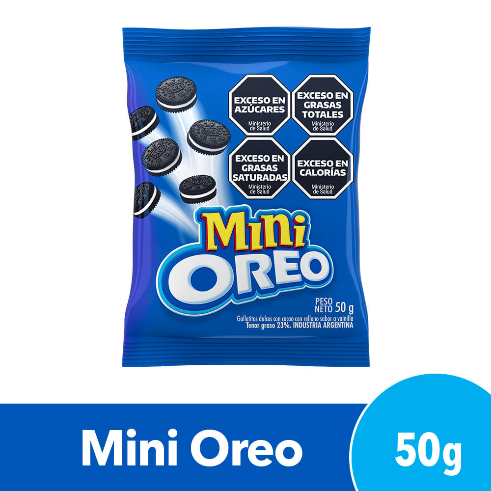 Mini Galletitas Rellenas Nvo.Oct Oreo 50 Grs