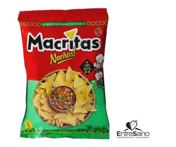 Nachos Restaurant Style Nvo.Oct Macritas 250 Grs