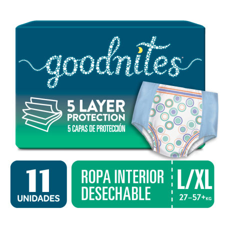 Pañal Aprendizaje Unisex L/XL GoodNites 11 Un