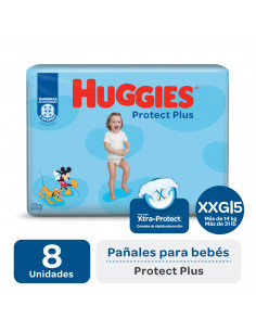 Pañal Classic Maxi Protect P Huggies 8 Un