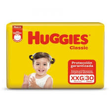 Pañal Classic XG Huggies 30 Un