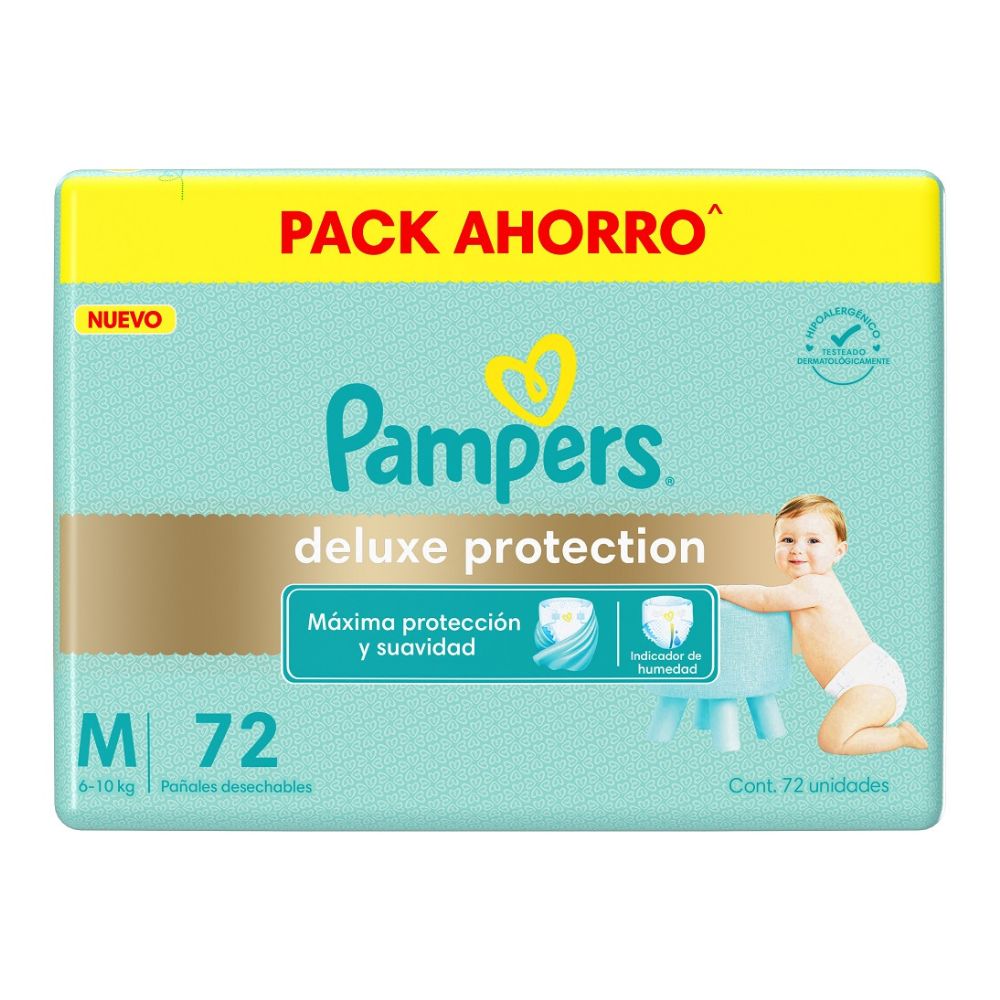 Pañal Deluxe Protection P Pampers 36 Un
