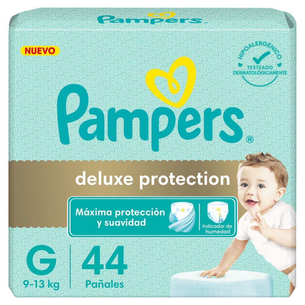Pañal Deluxe Protection XXG Pampers 34 Un