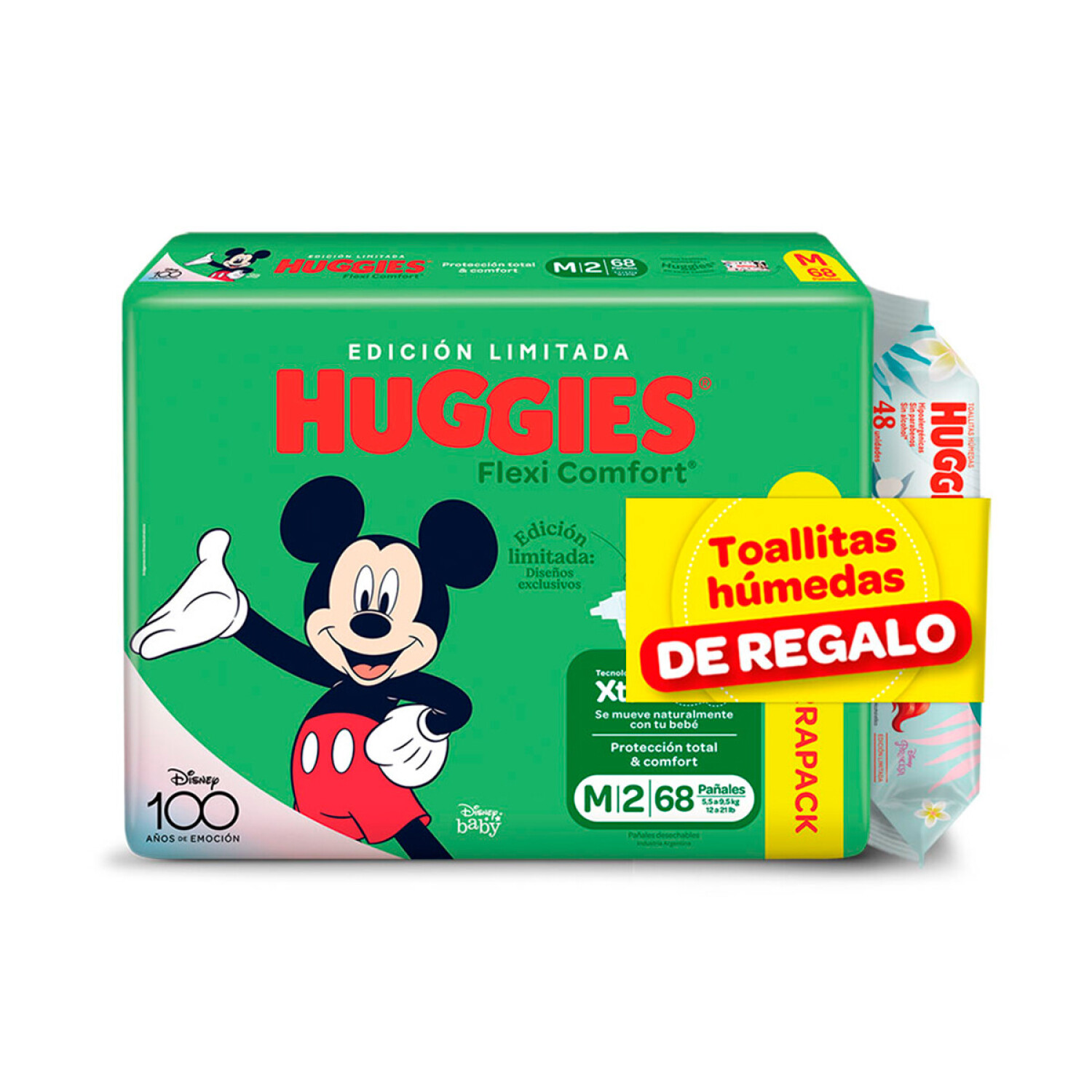 Pañal Flexi Comfort M Huggies 48 Un