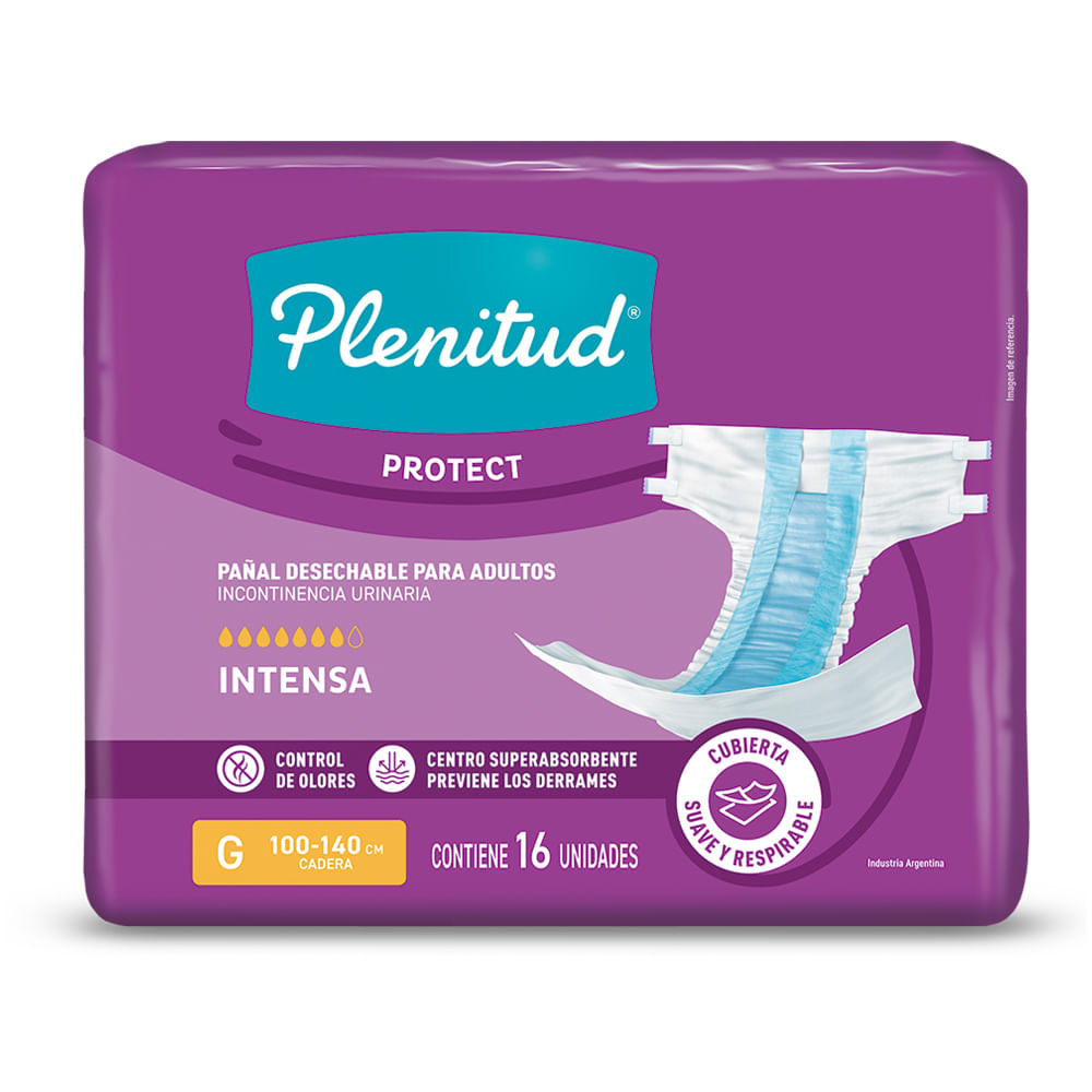 Pañal P/Adulto Protect G Plenitud 16 Un