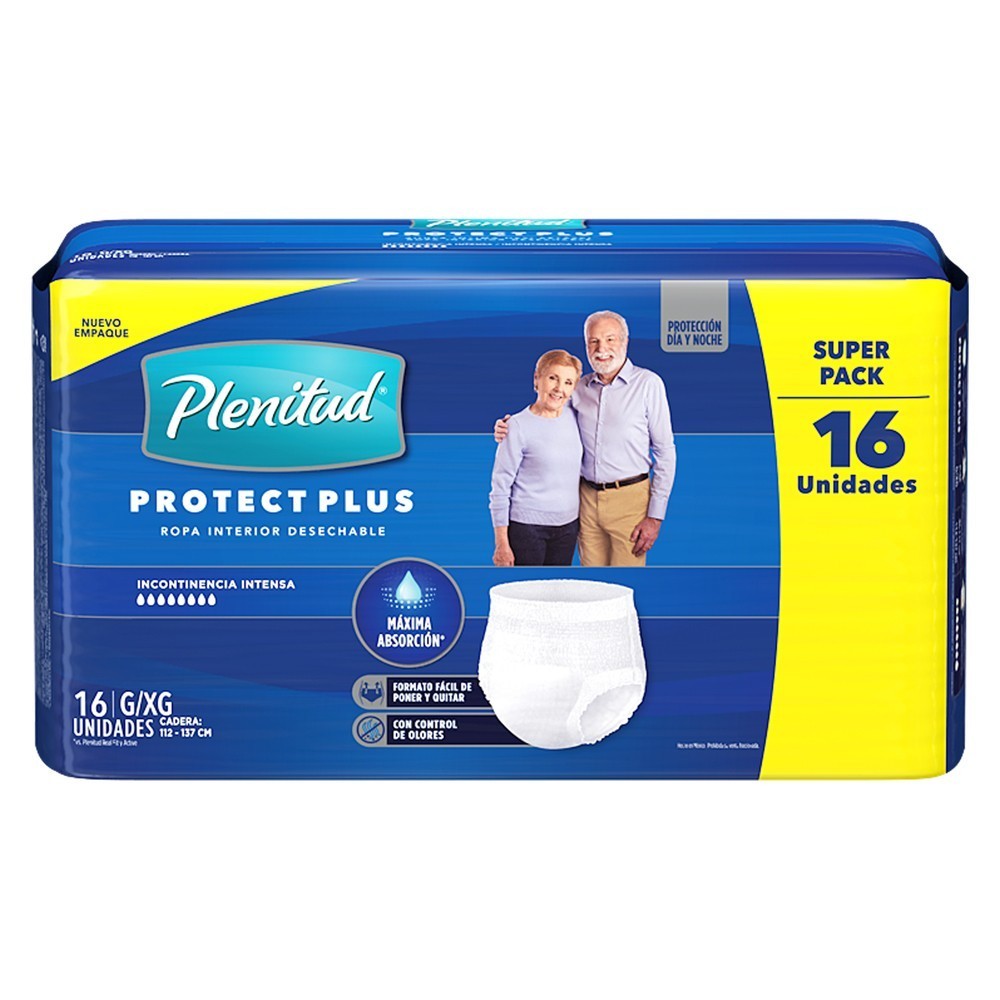 Pañal P/Adulto Protect XG Plenitud 16 Un