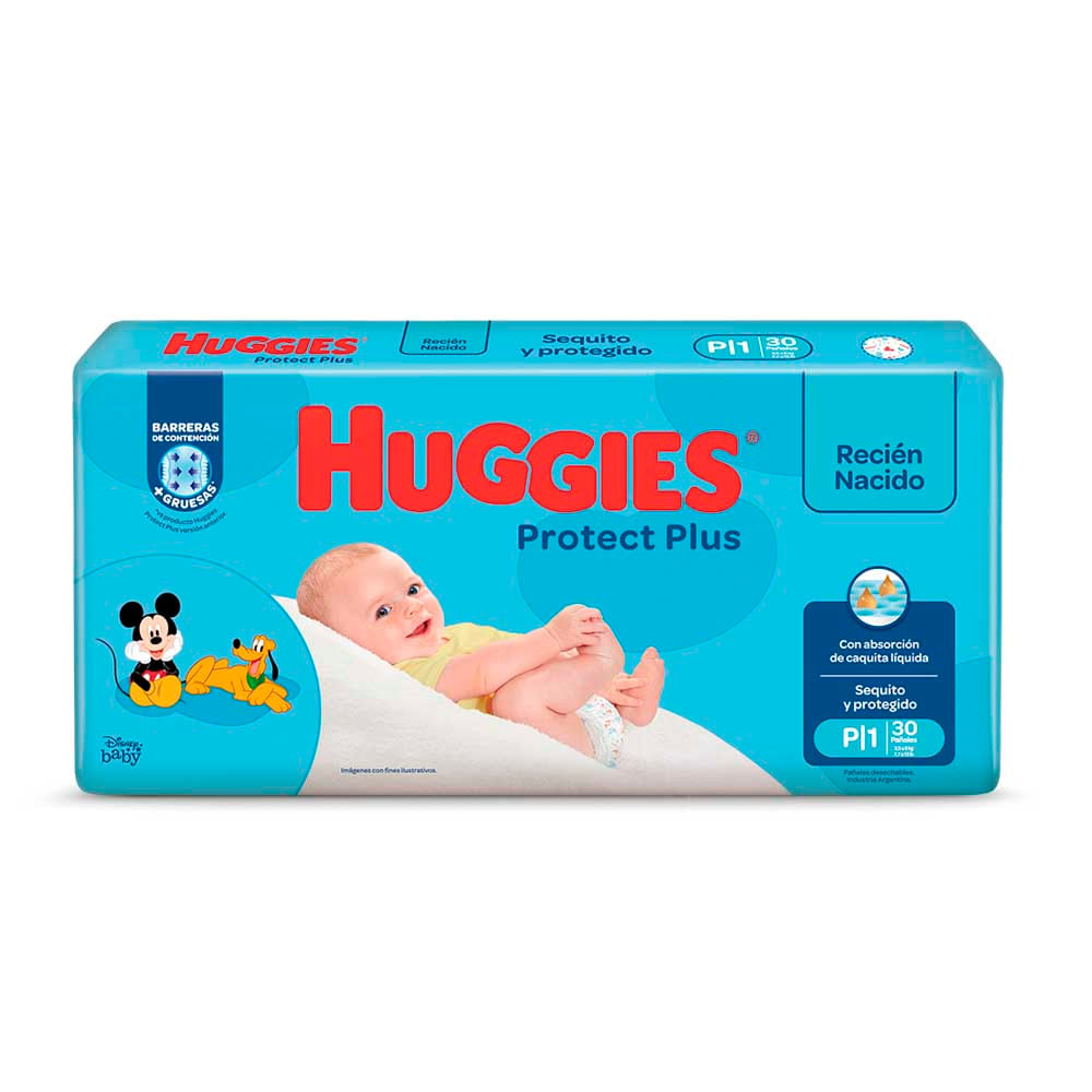 Pañal Protect Plus XG Jumbo Huggies 30 Un