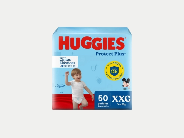Pañal Protect Plus XXG Jumbo Huggies 30 Un