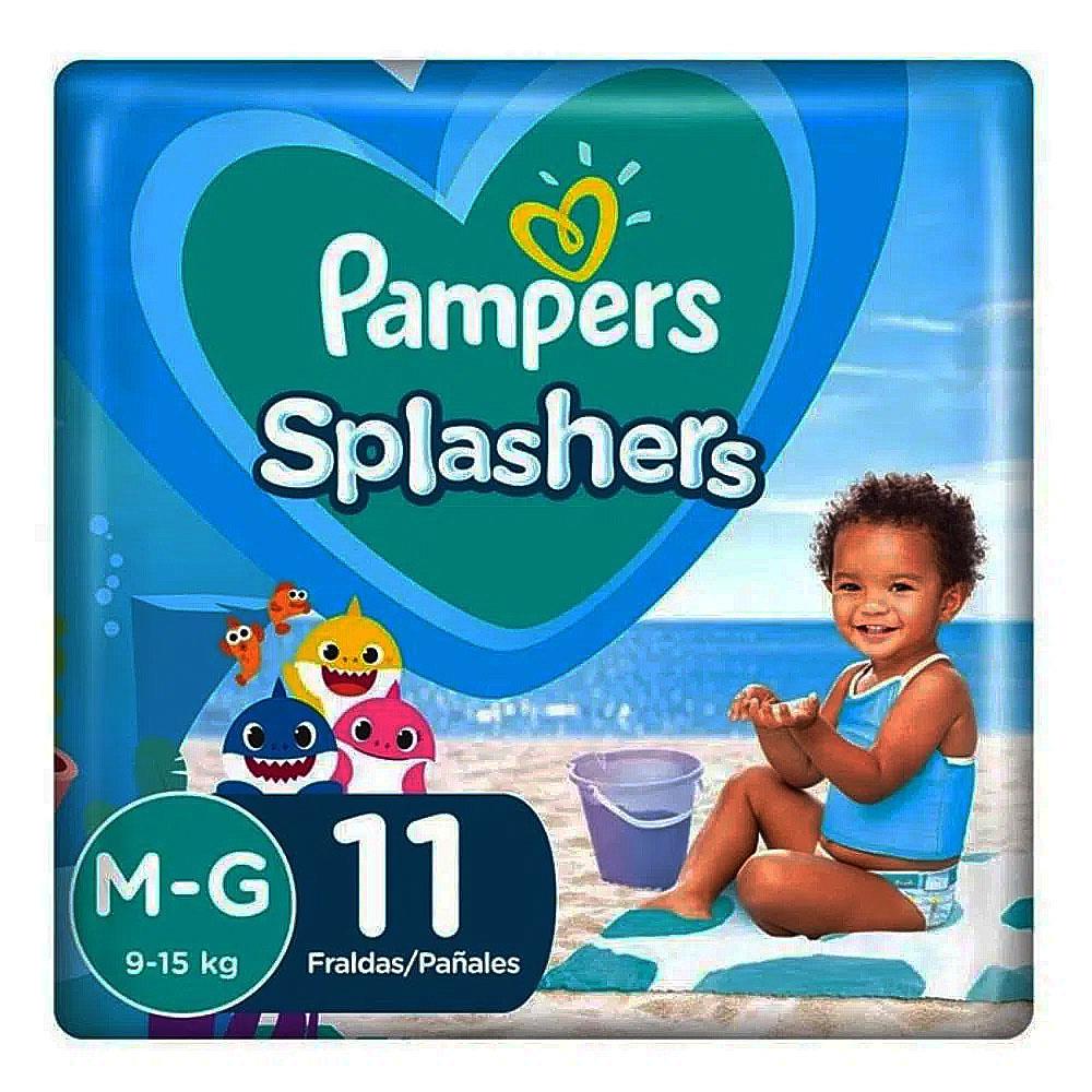 Pañal Splashers XG Pampers 10 Un